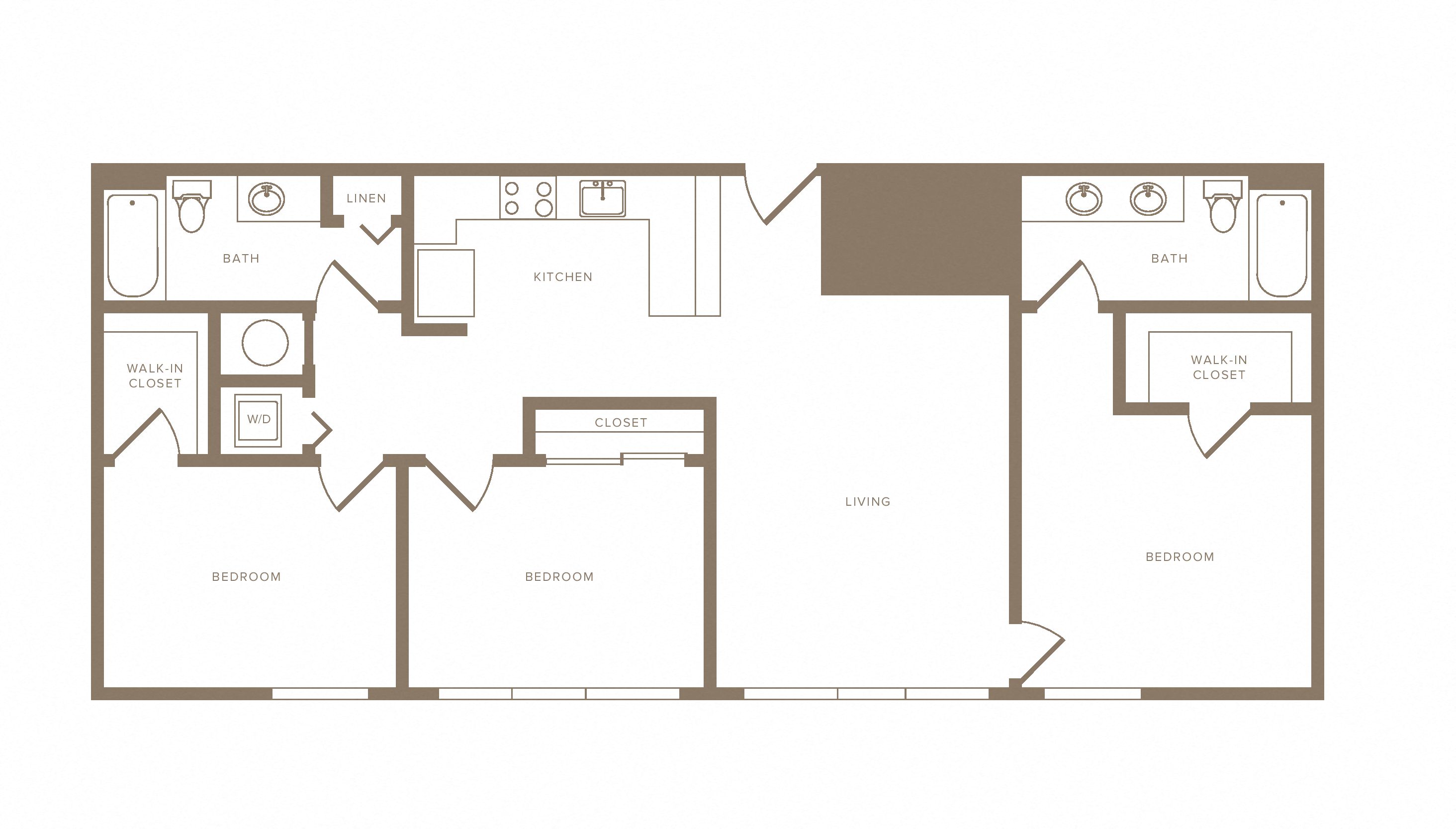 C West floor plan